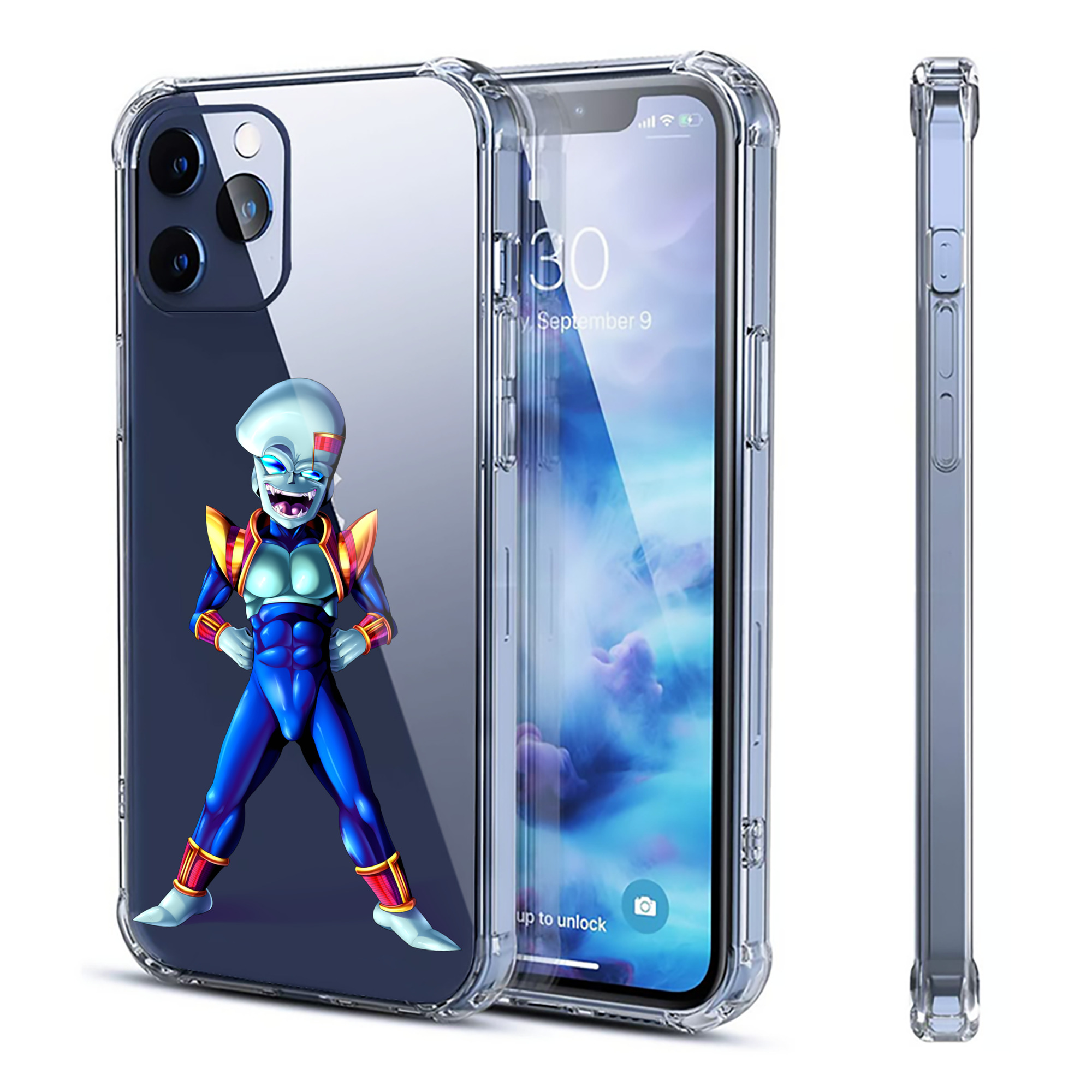 （画像用） ドラゴンボール DRAGON BALL 【iPhone 12シリーズ対応】透明スマホケース（クリアソフトケース）